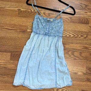 Denim  mini dress